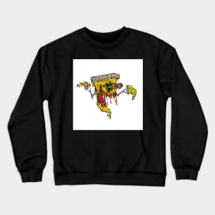 Crazy for Pizza, pizza man Crewneck Sweatshirt